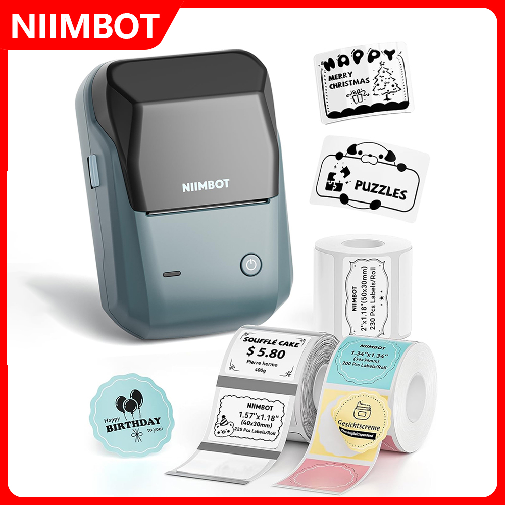 Commercial Book Printing Machines - NIIMBOT B1 2 İnç Taşınabilir Termal