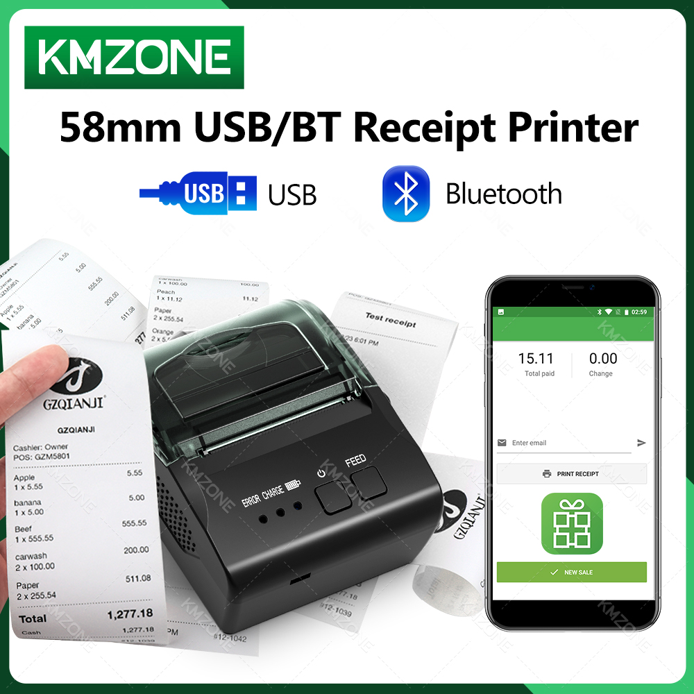 Commercial Book Printing Machines - POS makbuzu mobil Mini yazıcı kablosuz