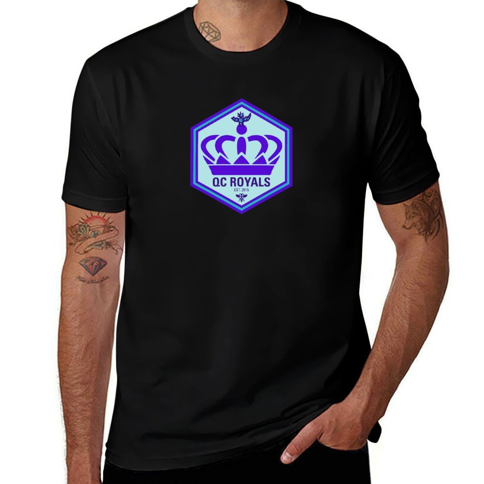 QC Royals 2021 Logolu Tişört Y - Printing Qc incelemesi ve fiyatı