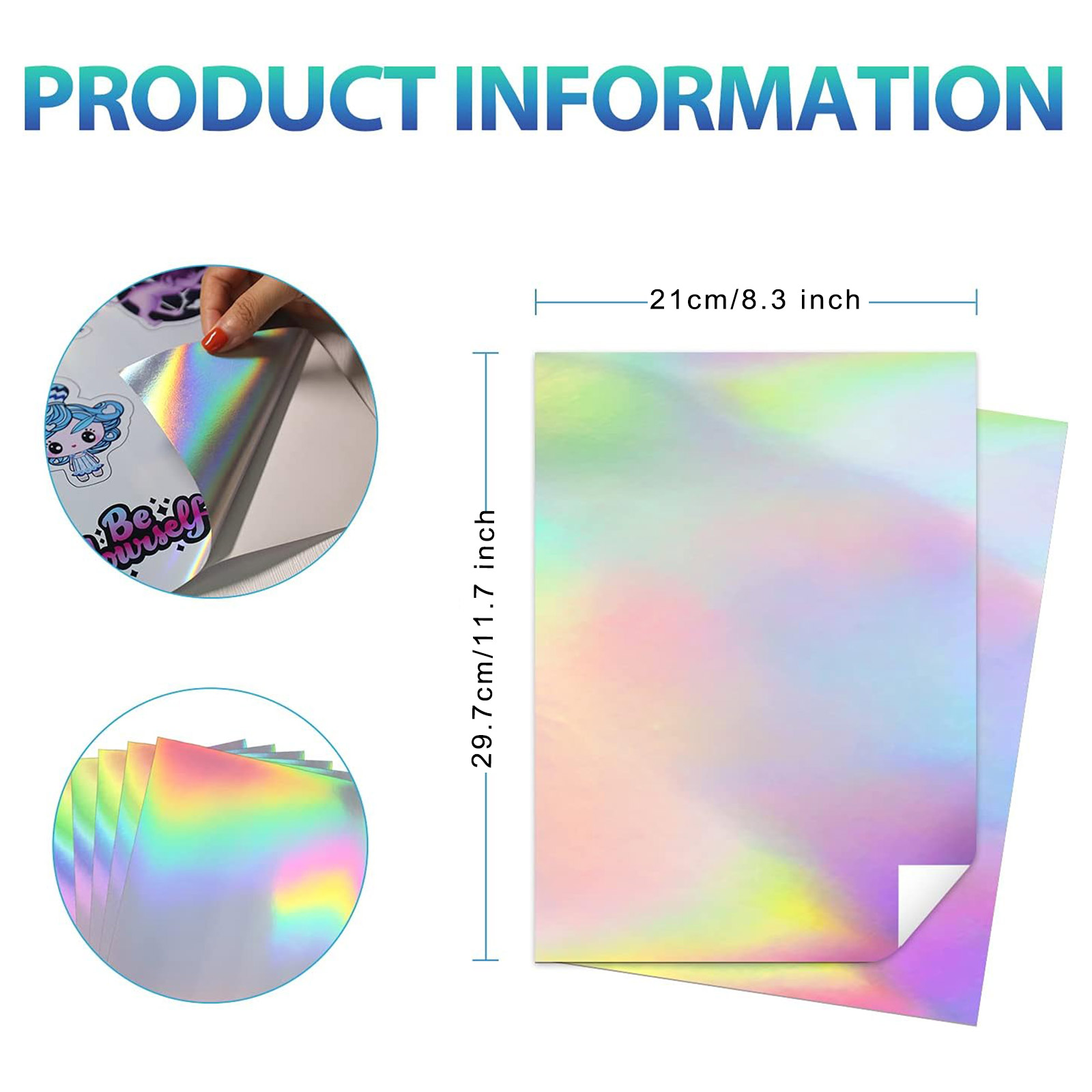 10 sayfa A4 Holografik Yazdırı - Commercial Vinyl Printing incelemesi ve fiyatı