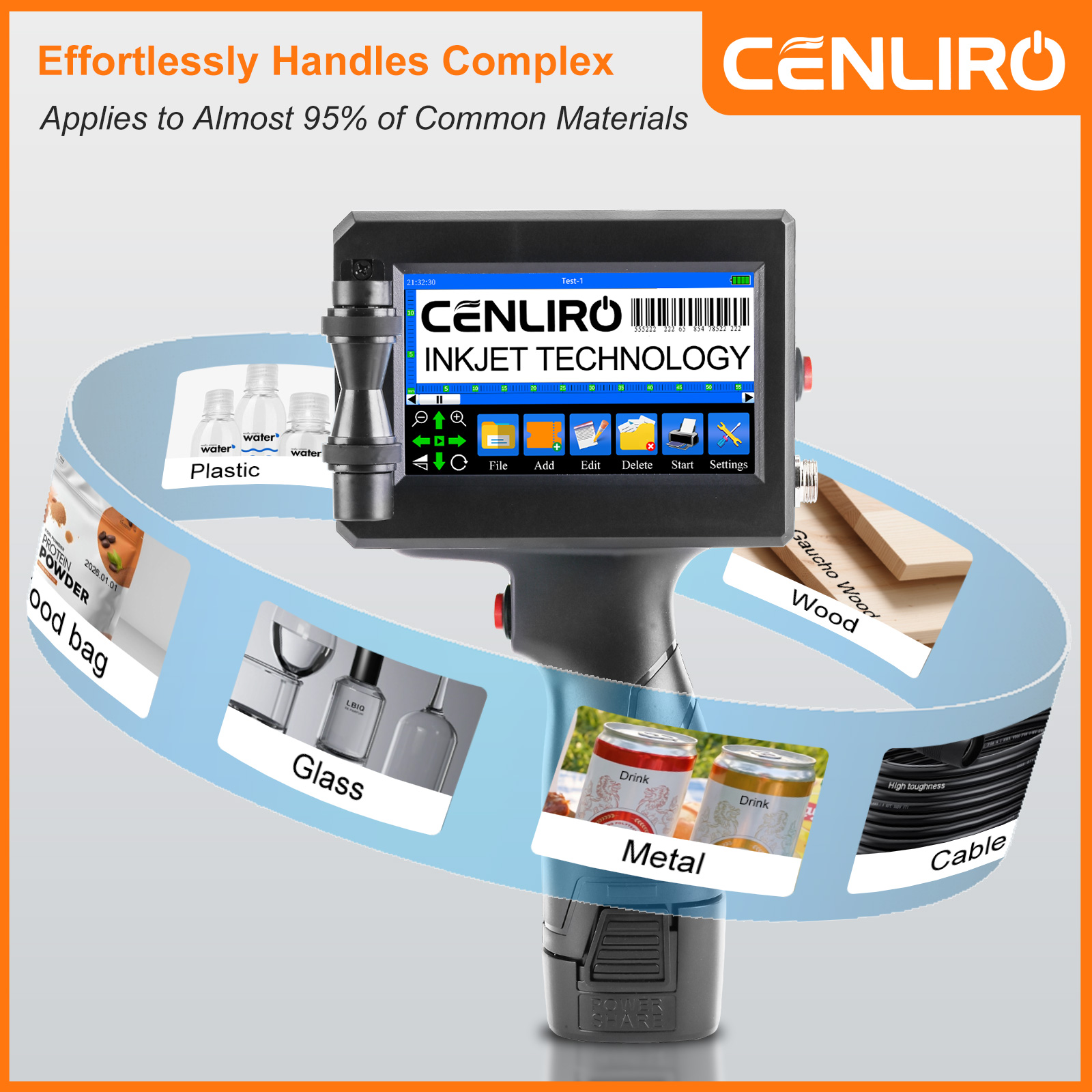 CENLIRO 12.7/25.4mm El Tipi Mü - Commercial Book Printing Machines incelemesi ve fiyatı