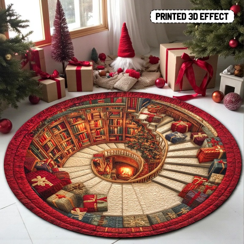 3D Kitap Kütüphanesi Noel Halı - Commercial Book Printing Machines incelemesi ve fiyatı