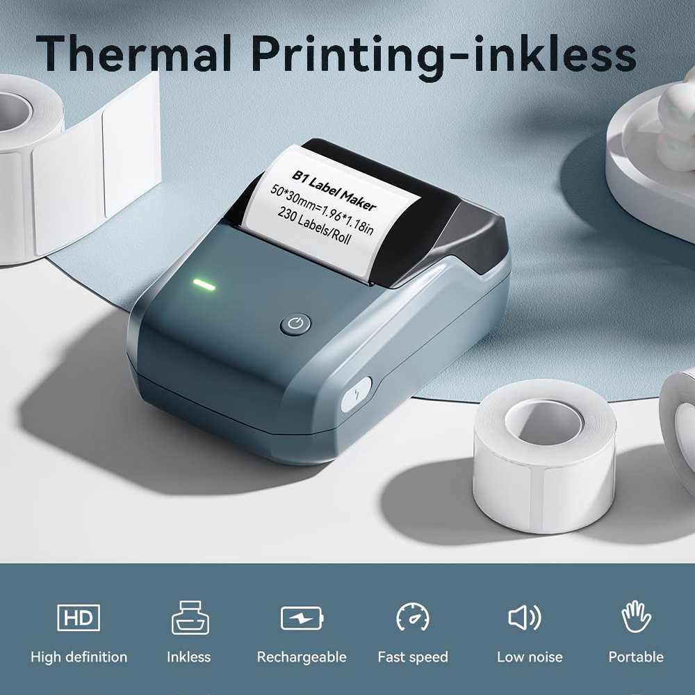 NIIMBOT B1 2 İnç Taşınabilir T - Commercial Book Printing Machines incelemesi ve fiyatı