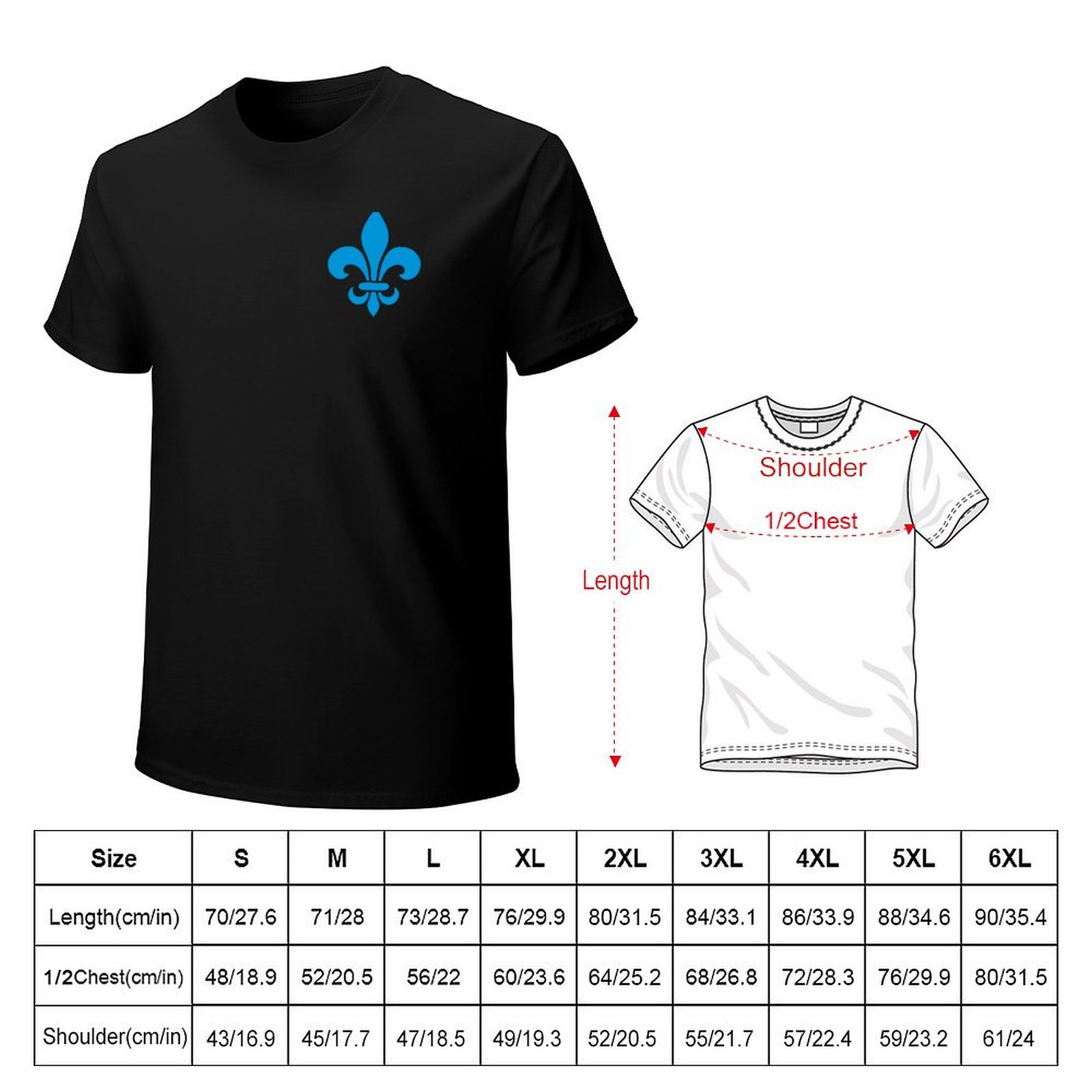 Quebec Fransa mavi fleur de ly - Printing Qc incelemesi ve fiyatı