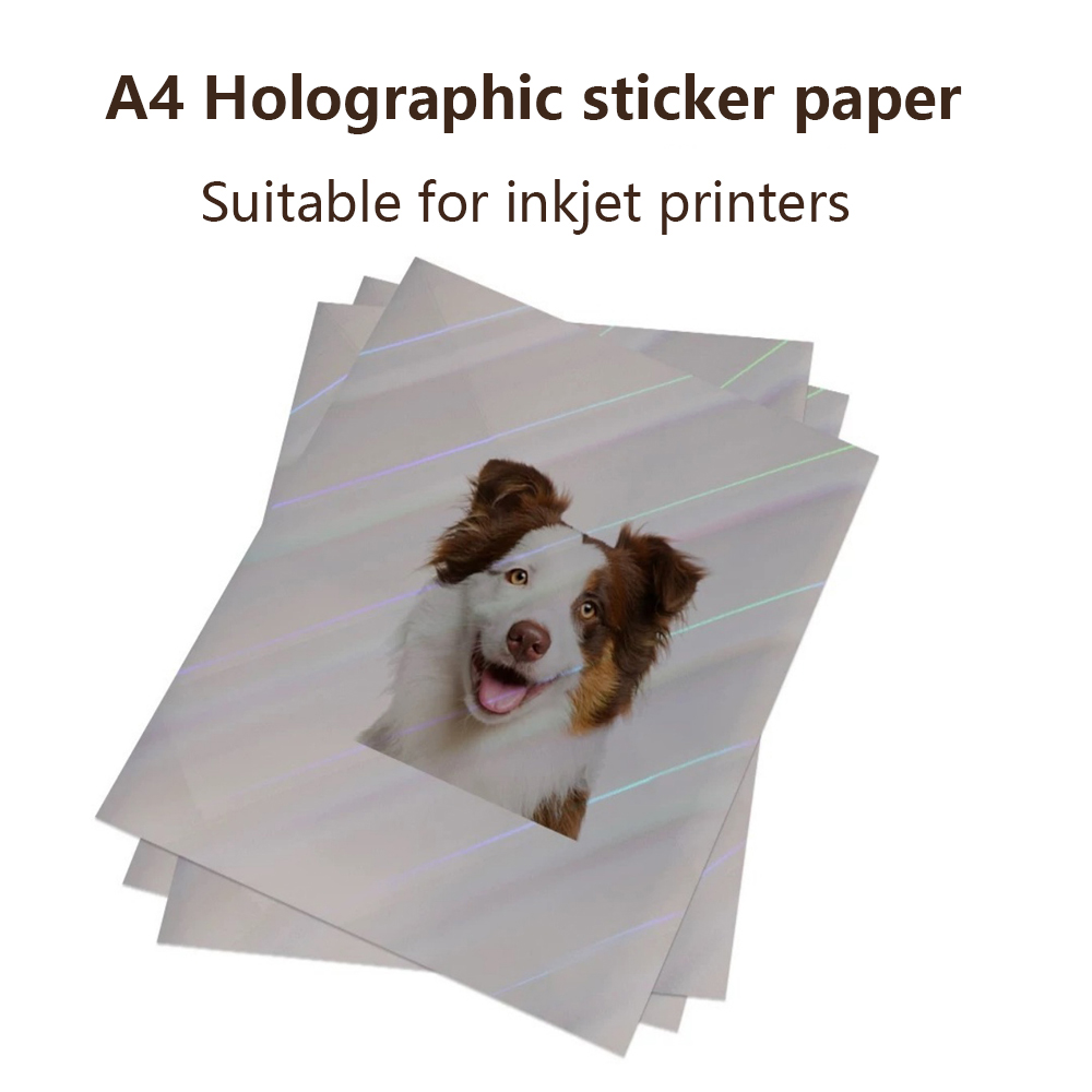 10 Yaprak Holografik Etiket Ka - Commercial Vinyl Printing incelemesi ve fiyatı