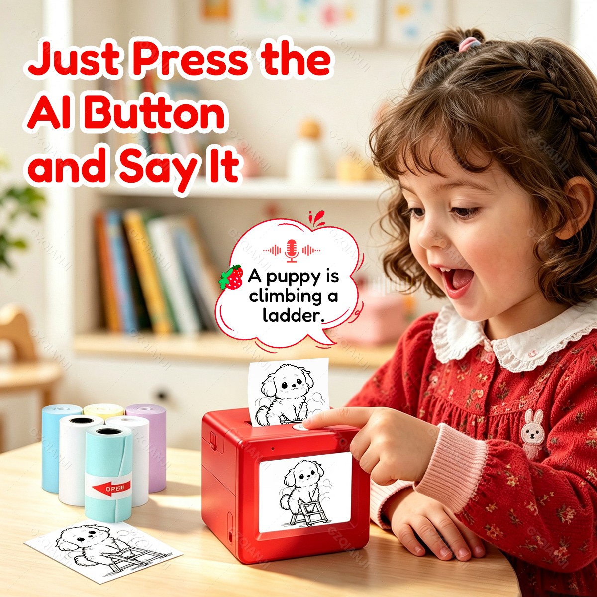 AI Magic Box, Sesle Kontrol Ed - Commercial Photo Printer incelemesi ve fiyatı