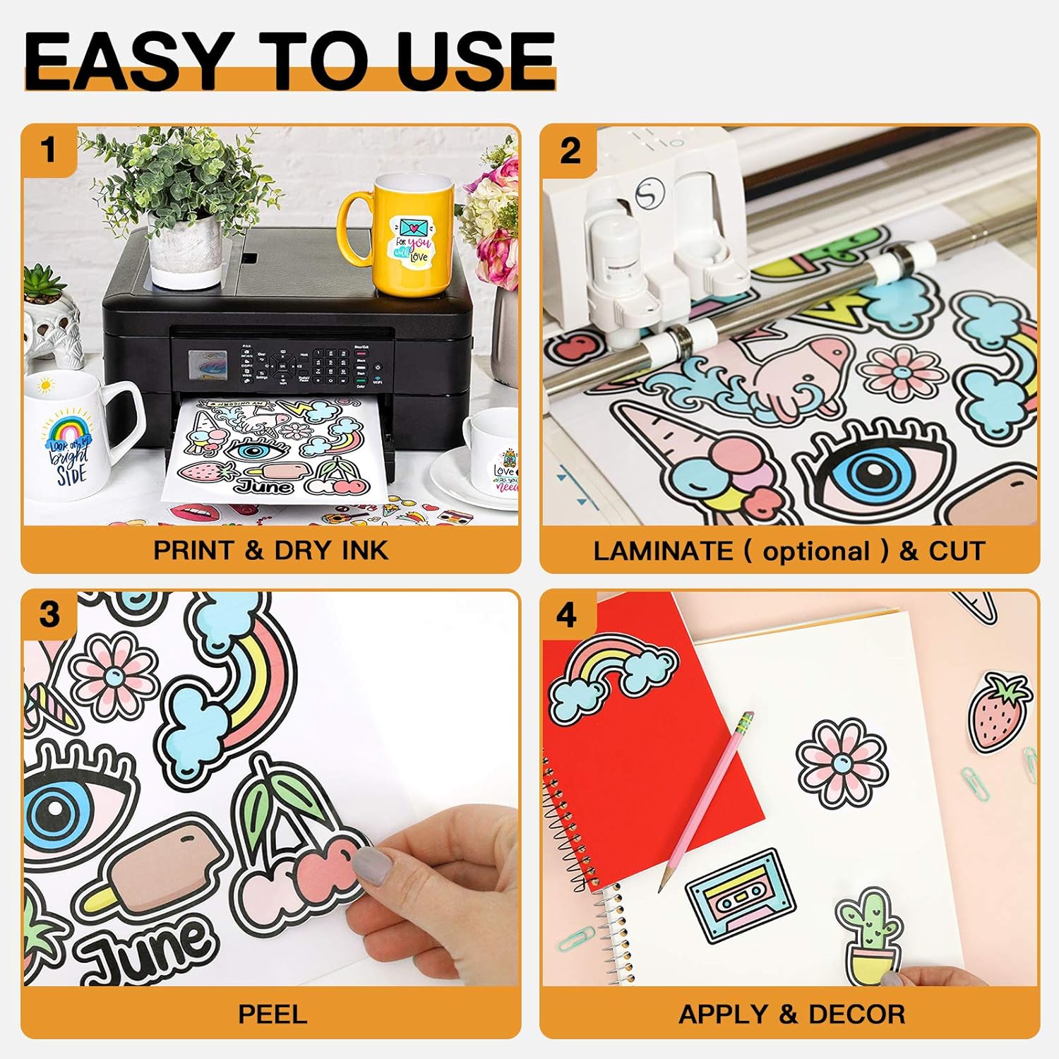 A4 10 Yaprak Parlak Beyaz Yazd - Commercial Vinyl Printing incelemesi ve fiyatı