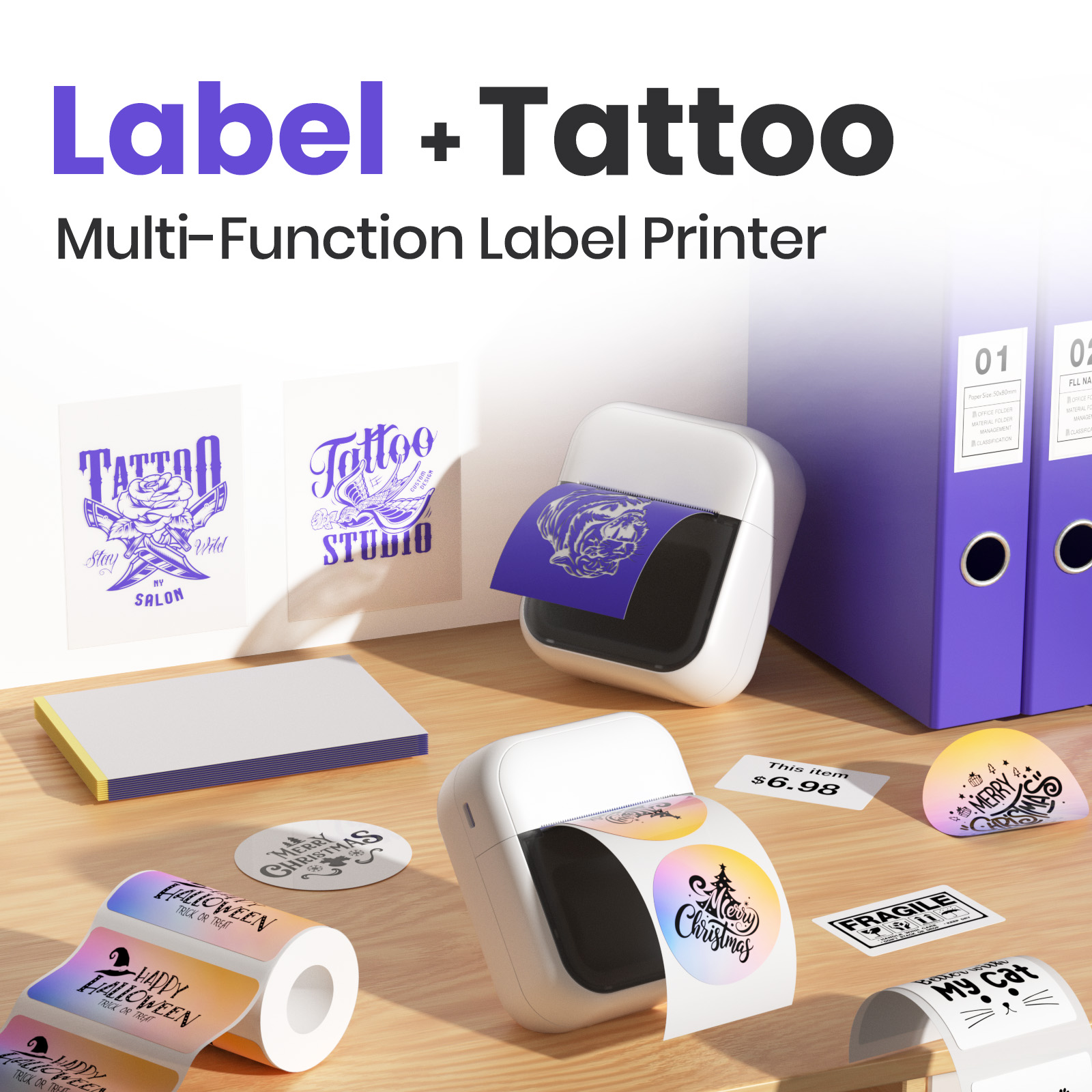 C50 Mini Kablosuz Dövme Yazıcı - Commercial Book Printing Machines incelemesi ve fiyatı