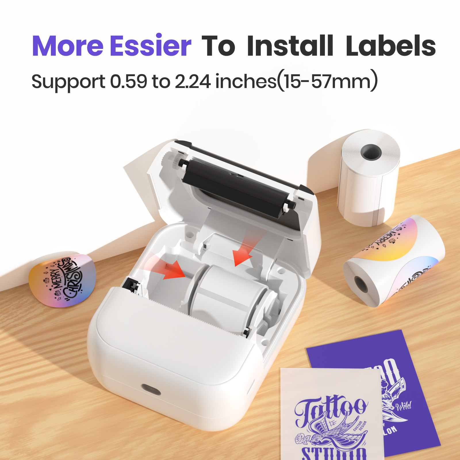 C50 Mini Kablosuz Dövme Yazıcı - Commercial Book Printing Machines incelemesi ve fiyatı