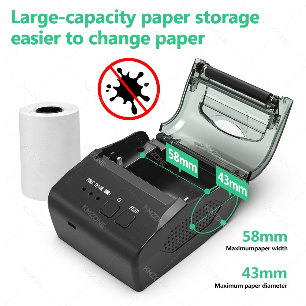 POS makbuzu mobil Mini yazıcı  - Commercial Book Printing Machines incelemesi ve fiyatı