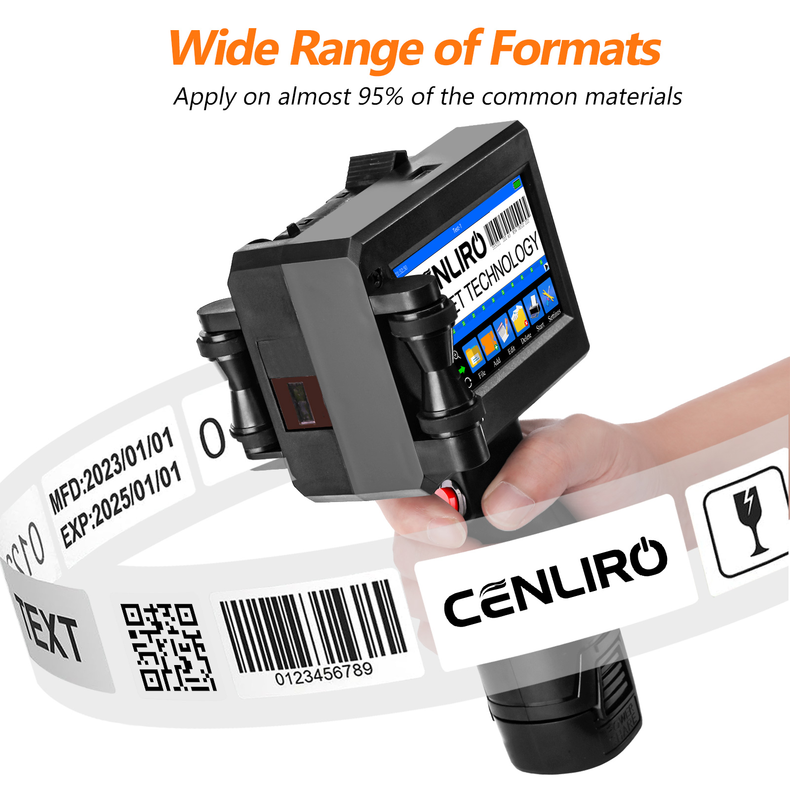 Cenliro CL20B 25.4mm TIJ El Ti - Commercial Book Printing Machines incelemesi ve fiyatı